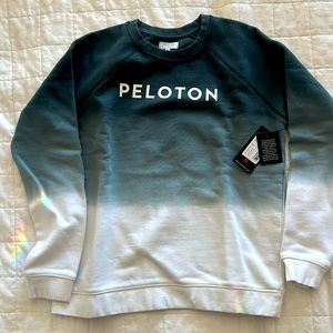 Peloton Ombré Blue Sweatshirt - NEW WITH TAGS